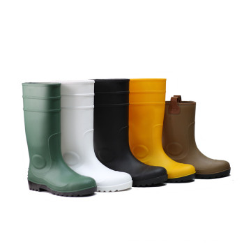 Structure Industrial Knee Safety PVC Boots